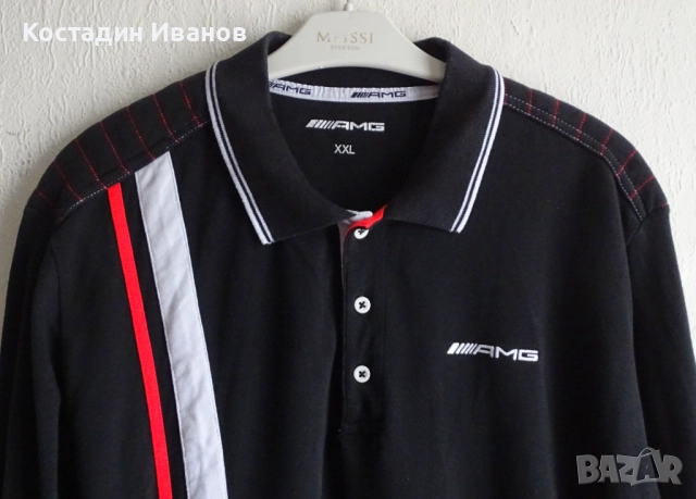 Mercedes-AMG поло блуза с дълъг ръкав Daimler AG