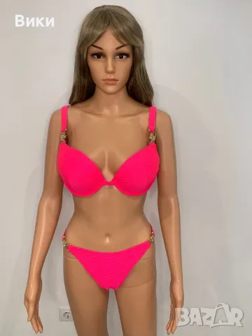 Бански с дебели подплънки, снимка 2 - Бански костюми - 49796345