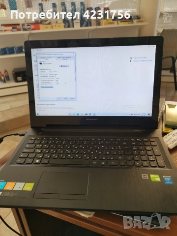 Лаптоп Lenovo 1TB памет 4GB ram 1GB nvidia видео карта, снимка 6 - Лаптопи за дома - 52549015