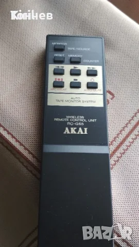 Триглав касетен дек Akai GX-65Mk2, снимка 4 - Декове - 55769484