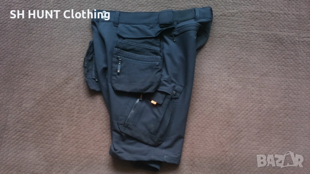 Timbra Work Stretch Full Shorts размер 52 / L изцяло еластични работни къси панталони W4-614, снимка 3 - Панталони - 51949589
