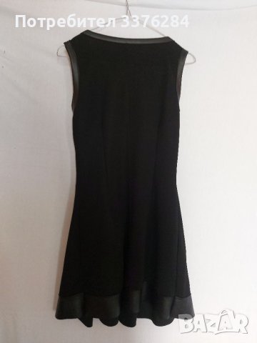 Елегантна черна рокля, снимка 7 - Рокли - 40739759