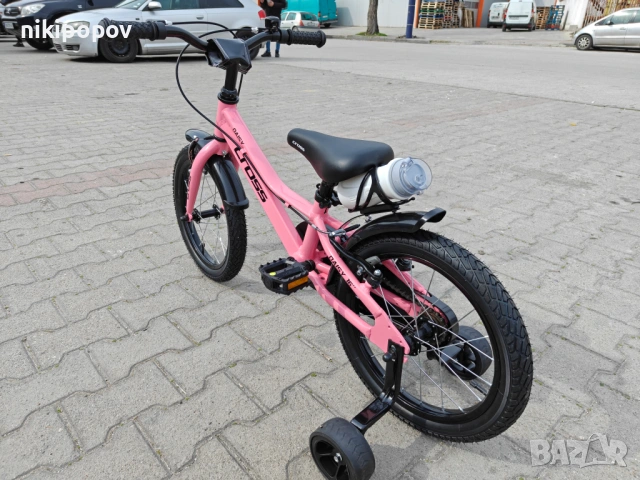 CROSS Алуминиев велосипед 16" DAISY розов, снимка 9 - Велосипеди - 53922849