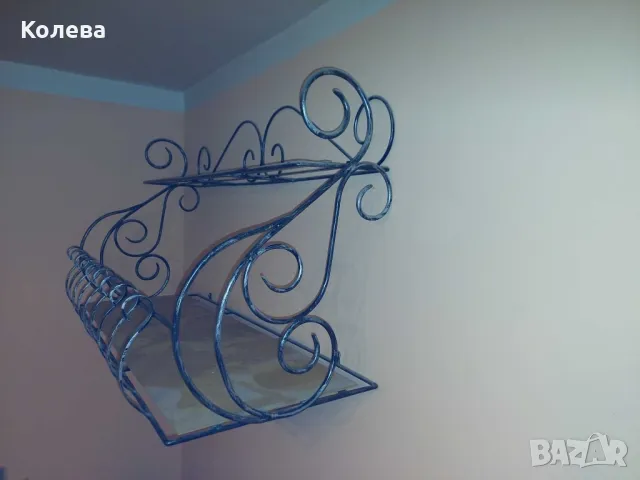 Цветарник ковано желязо, снимка 5 - Други стоки за дома - 47833057