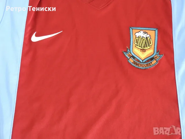 Тениска на Immerdurst • Nike • червено • размер L • Мъже, снимка 3 - Тениски - 56313174