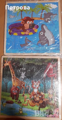 Дървени пъзели в отлично състояние , снимка 3 - Игри и пъзели - 39478015