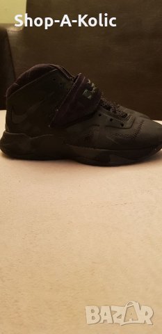 NIKE LeBron Zoom Soldier 7 Basketball Shoes Triple Black , снимка 4 - Детски маратонки - 35202360