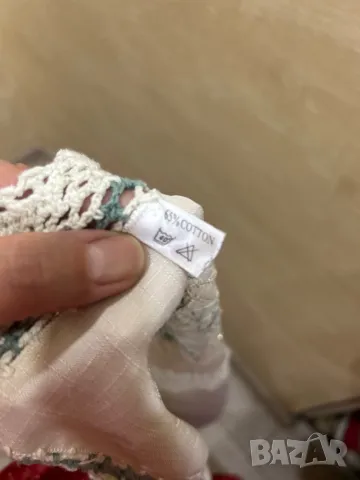 Коледна покривка за маса бродирания флорал, снимка 8 - Покривки за маси - 48245808