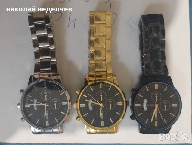 Нов часовник , снимка 2 - Мъжки - 54216669