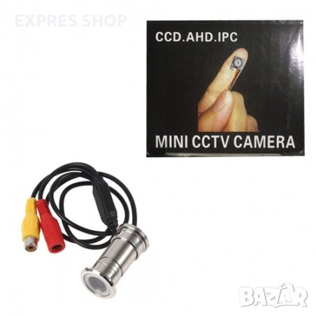 КАМЕРА ЗА ШПИОНКА ЗА ВРАТА MINI CCTV CAMERA, снимка 2 - HD камери - 38773030