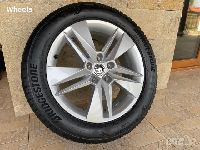 17" 5x112 Skoda Markab Original , снимка 5 - Гуми и джанти - 56449694