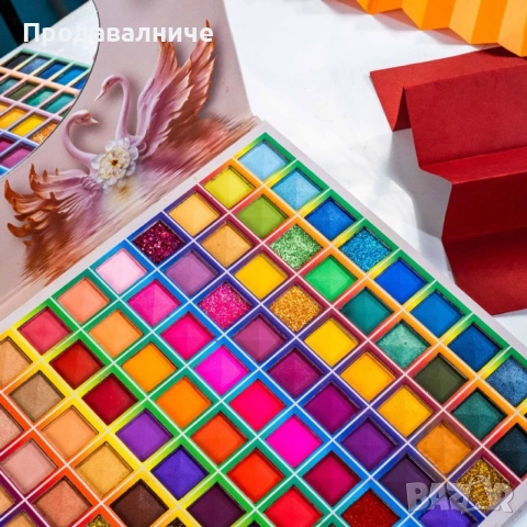 Професионална палитра сенки за очи, снимка 3 - Декоративна козметика - 54273859