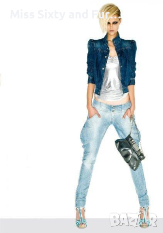 MISS SIXTY-нов луксозен топ/блуза Мис Сиксти-S и M размер, снимка 6 - Корсети, бюстиета, топове - 12529000