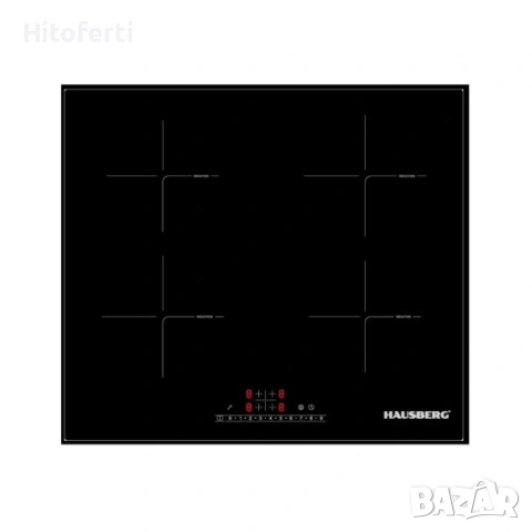 ВГРАДЕНА ИНДУКЦИОННА ГОТВОРА С 4 ГОРЕЛКИ HAUSBERG HB-1535