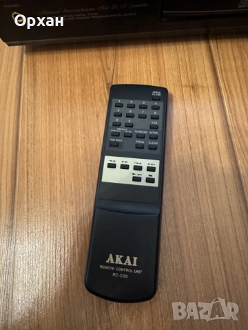 Качествен CD Плеър Akai CD-29 с Оригинално Дистан, снимка 3 - MP3 и MP4 плеъри - 56537429