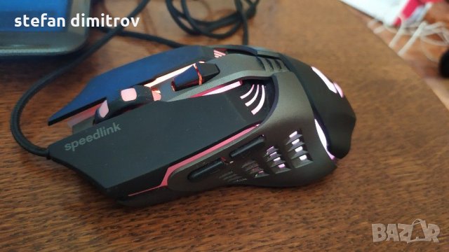 TYALO GAMING MOUSE, BLACK Artikelnummer: SL-680015-BK, снимка 7 - Клавиатури и мишки - 30546556