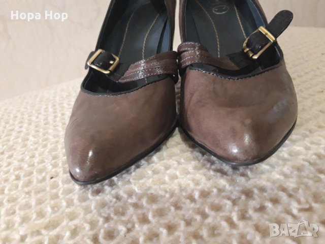 B&CO-eст.кожа,обувки на среден ток., снимка 9 - Дамски обувки на ток - 33930915