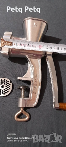 машина за мелене на месо и представка за сладкарски изделия 