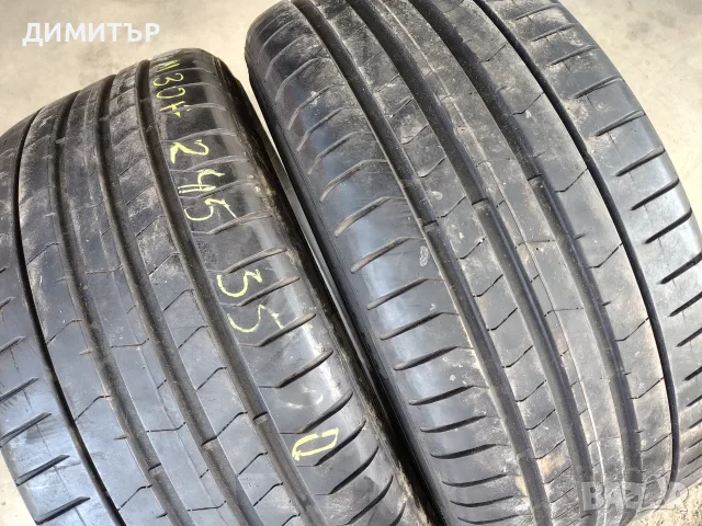 2бр.летни гуми PIRELLI 245 35 20 DOT19 цена за брой, снимка 2 - Гуми и джанти - 55767427