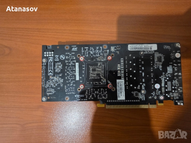 Palit GTX 1060 StormX 6gb ddr5 192bit., снимка 5 - Видеокарти - 52470816