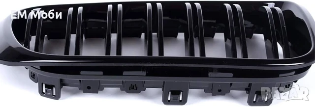 Решетки Бъбреци Двойни Черен Гланц за BMW X3 X4 F25 F26 2010 - 2014 , снимка 4 - Аксесоари и консумативи - 50456865