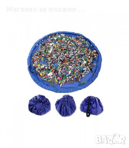 СГЪВАЕМО КИЛИМЧЕ ЗА ИГРА ЧАНТА/ ОРГАНАЙЗЕР ЗА ДЕТСКИ ИГРАЧКИ - код 1931, снимка 4 - Други - 34237251