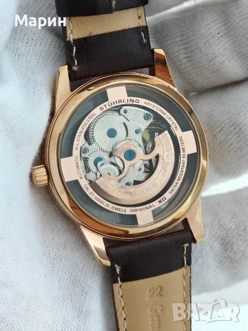 Топ цена Stuhrling Нов автоматичен, снимка 4 - Мъжки - 56120523