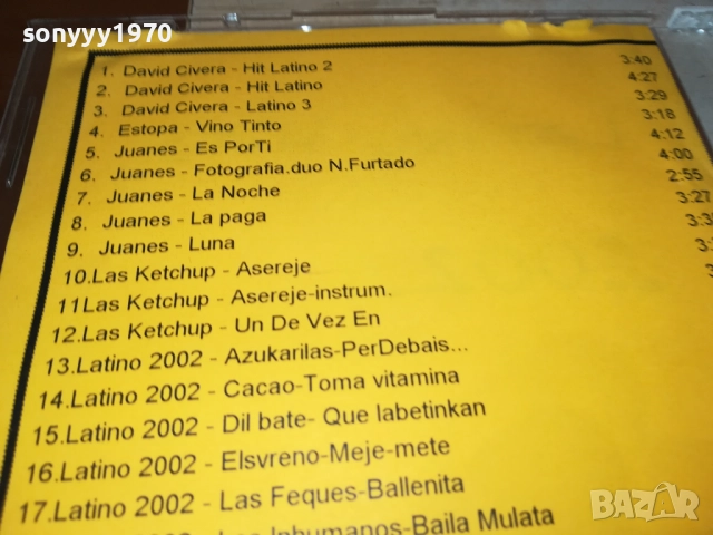 LATINO HITS CD 2910250754, снимка 6 - CD дискове - 52219199