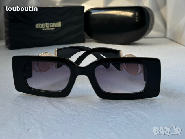 Roberto Cavalli дамски слънчеви очила правоъгълни, снимка 4 - Слънчеви и диоптрични очила - 44913901