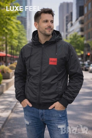 Hugo 🔹Мъжка Ветровка -XL, снимка 2 - Якета - 53926449