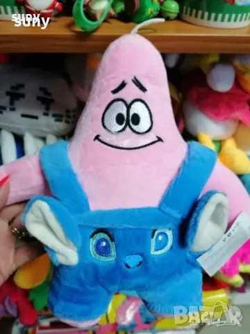Нова плюшена играчка Патрик от Спонджбоб, снимка 2 - Плюшени играчки - 49659395