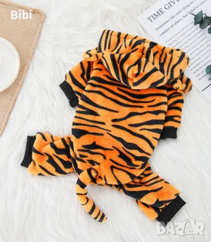 Плюшен гащеризон Тигър или Динозавър за куче/котка, снимка 5 - За кучета - 42840999