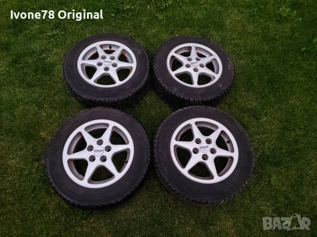 ПРОМОЦИЯ АЛУМИНИЕВИ ДЖАНТИ С ГУМИ за VW SKODA SEAT 5x100 14 цола.Отлично състояние., снимка 2 - Гуми и джанти - 52105153