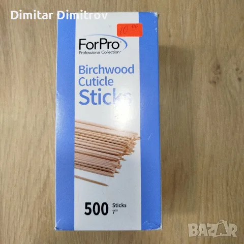ForPro дървени пръчици за маникюр и педикюр – 500 бр.
