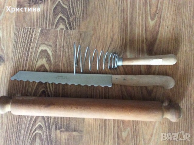 Стара дървена точилка , снимка 1