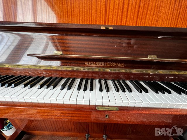 Продавам немско пиано Александър Херман, снимка 2 - Антикварни и старинни предмети - 44246272