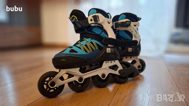 Oxelo Ролери 35-38 + накитници,наколенки и налакътници