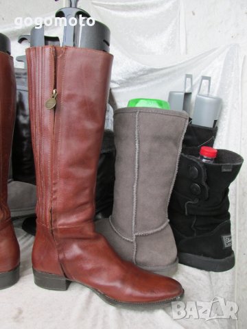 дамски ботуши GEOX® original, 100% супер висококачествена естествена кожа,N- 38 - 39 - кафяви, снимка 10 - Дамски ботуши - 35649506