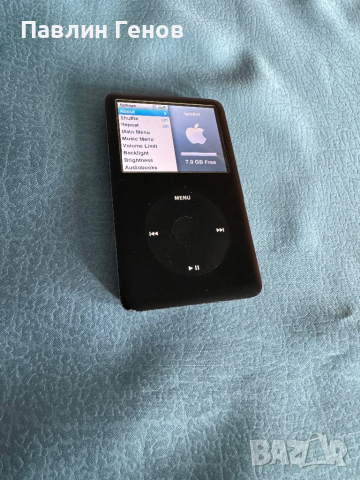 Айпод Apple iPod Classic 6th Generation Black A1238 80GB EMC 2173, снимка 7 - iPod - 44682355