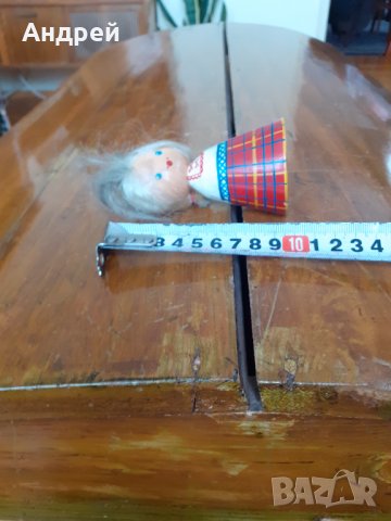 Стара дървена фигурка #3, снимка 5 - Антикварни и старинни предмети - 31581028