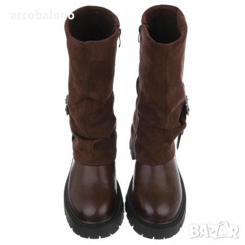 Дамски уестърн и байкерски ботуши, 2цвята , снимка 5 - Дамски ботуши - 51254328