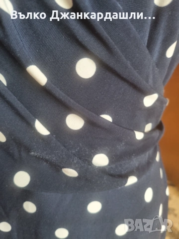 Рокля на точки Ralph Lauren, размер М, снимка 14 - Рокли - 53150712