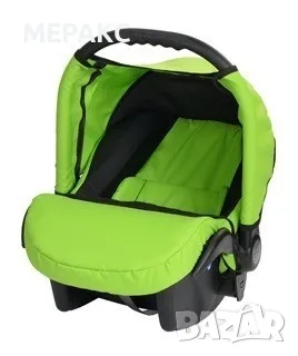 Кошче за бебета за кола Baby Merc Junior Twist зелено и черно