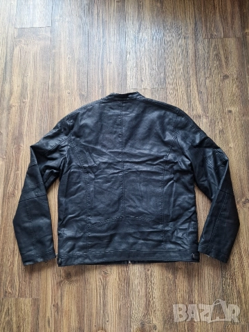Страхотно мъжко кожено яке O.N. , естествена кожа, размер 2XL, снимка 11 - Якета - 52844395