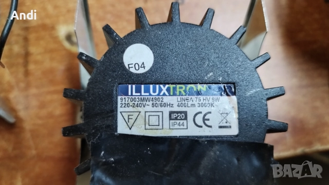 Лунички - лед лампи за таван illuxtron linea 75 HV 9W 300K, снимка 15 - Лед осветление - 52837845