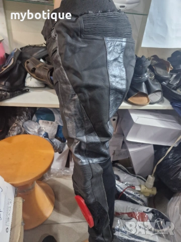 Мото панталон естествена кожа и плат, снимка 4 - Аксесоари и консумативи - 54166534