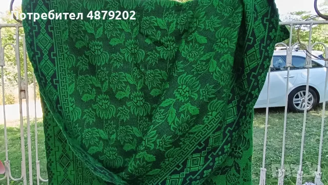Вълнена куверюра , снимка 4 - Покривки за легло - 56507725