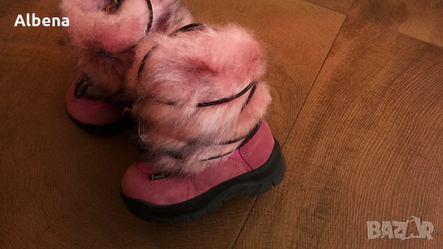 Ponny Sympa Tex размер EUR 22 апрески естествена кожа 13-5-S, снимка 2 - Бебешки боти и ботуши - 30710779