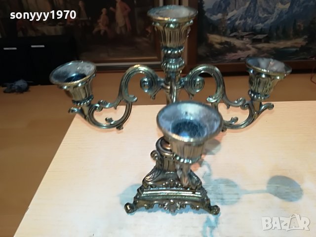 СВЕЩНИК ЗА 5 СВЕЩИ-ВНОС АНГЛИЯ 2405221449, снимка 17 - Антикварни и старинни предмети - 36861449