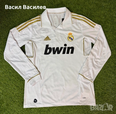 Фланелка с дълъг ръкав на Реал Мадрид 2011/12